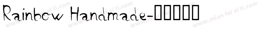Rainbow Handmade字体转换
